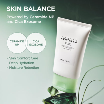 SKIN1004 Tea-Trica B5 Cream: Hydrating Cica Moisturizer