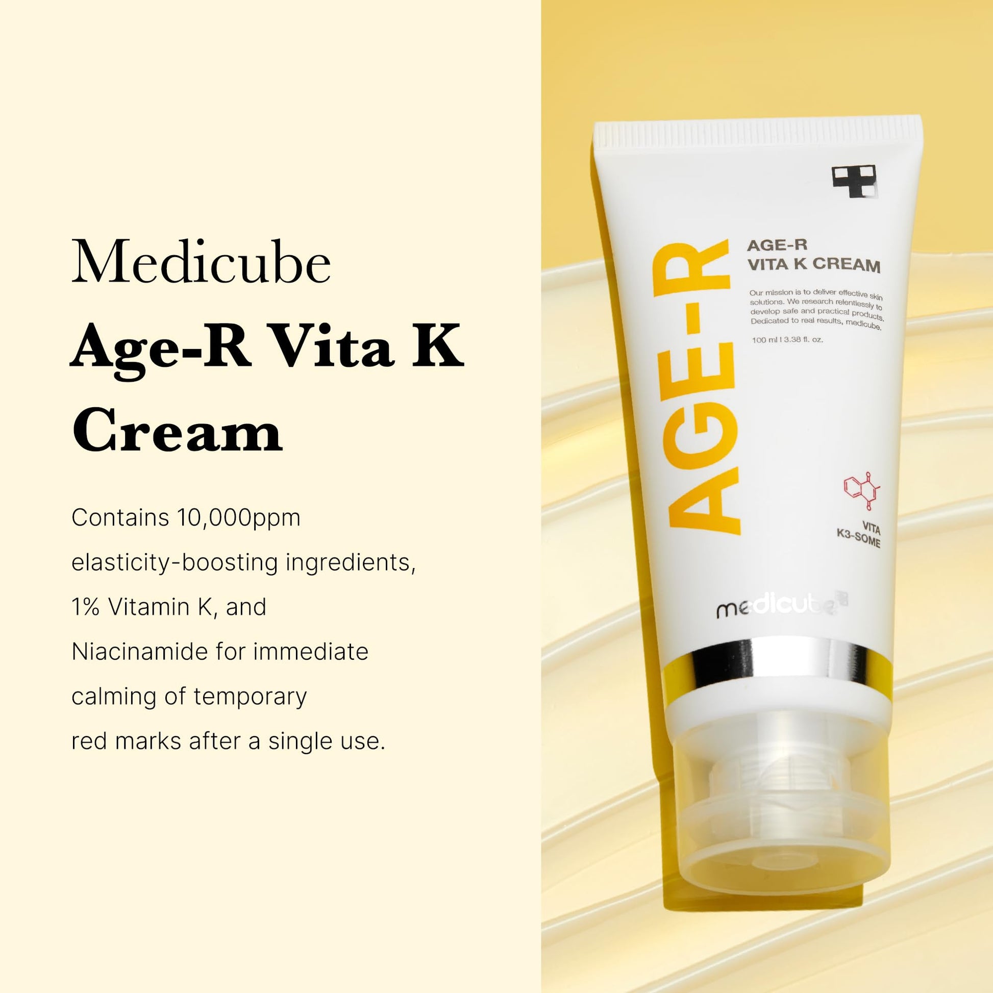 medicube VITA K Cream - Boost Elasticity & Soothe Redness