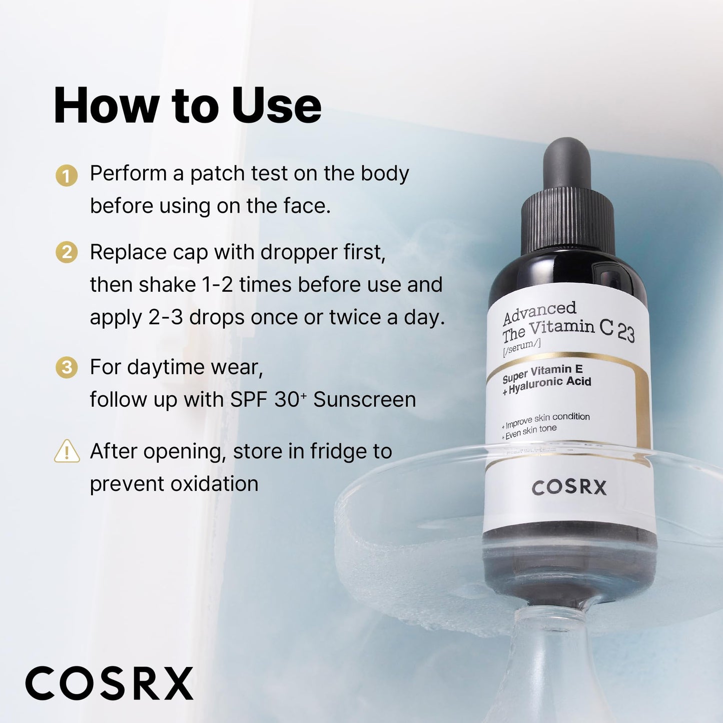Vitamin C 23% Serum for Fine Lines & Dull Skin - COSRX 0.7oz