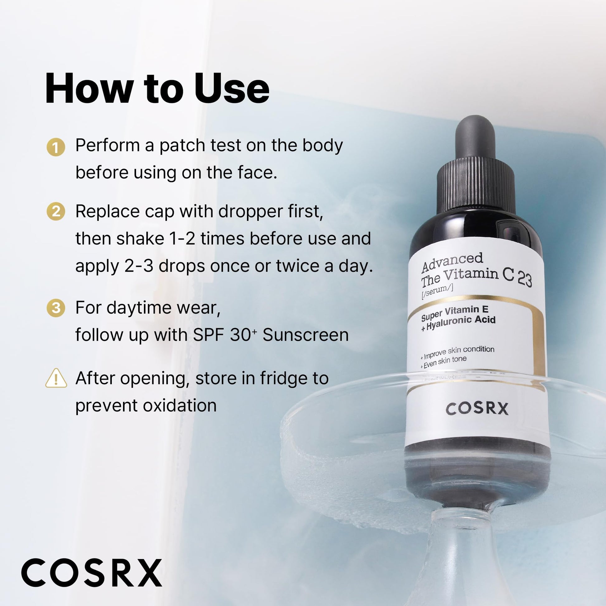 Vitamin C 23% Serum for Fine Lines & Dull Skin - COSRX 0.7oz