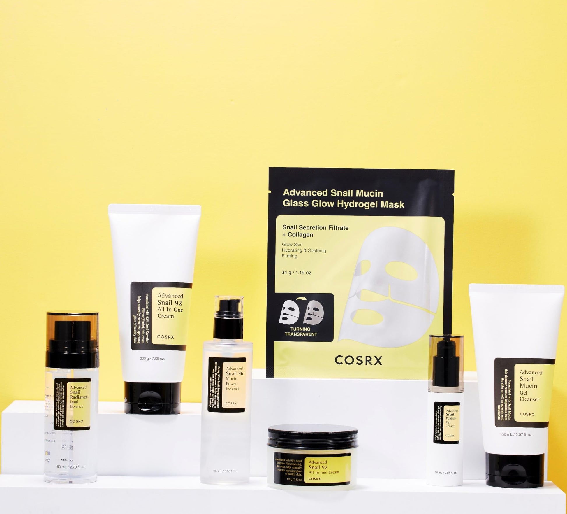 COSRX Snail Mucin Face Masks - Collagen & Glow Essentials