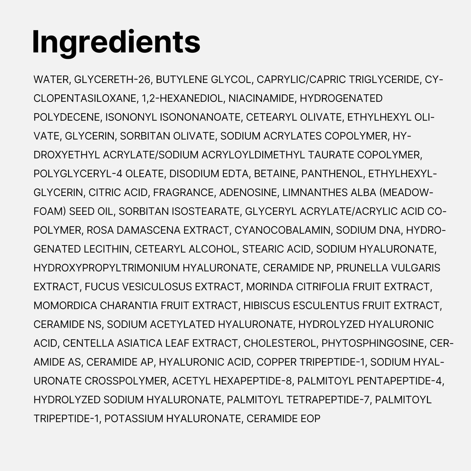 PDRN Pink Hyaluronic Cream - Blemish Relief & Hydration