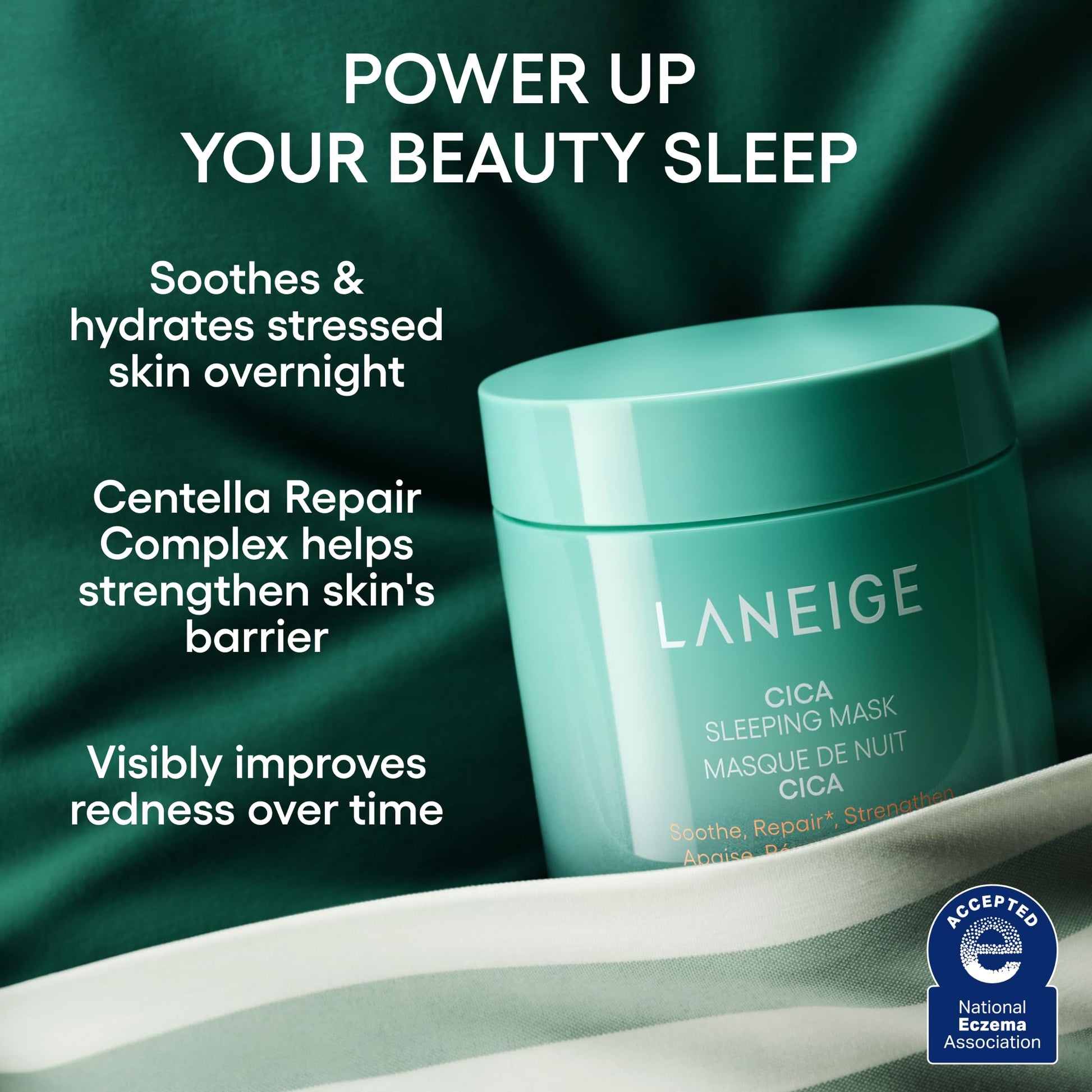 LANEIGE Cica Sleeping Mask: Soothing Hydration for Sensitive Skin
