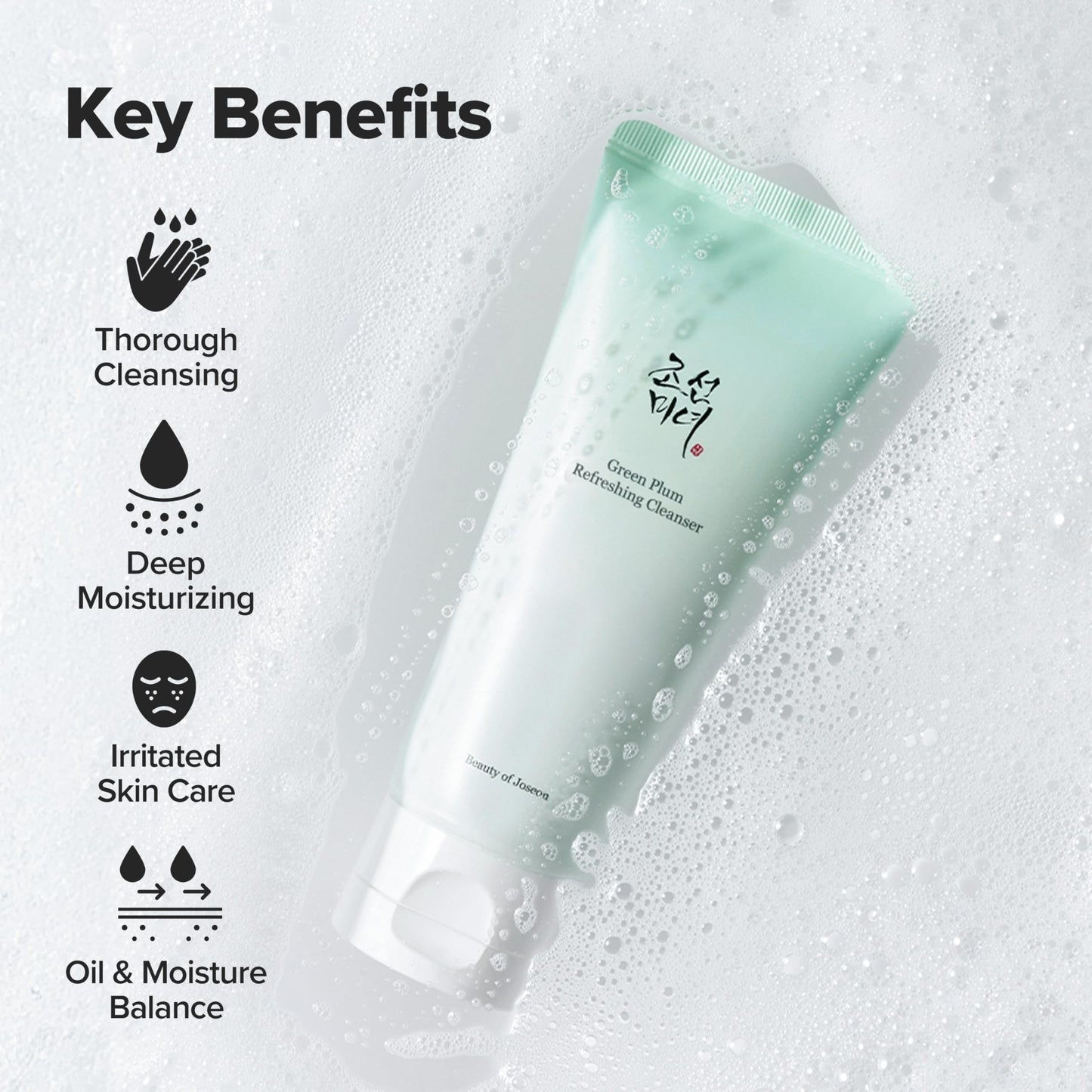 Beauty of Joseon Green Plum Cleanser: Deep Pore & Acne Solution, 100ml