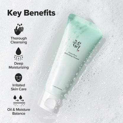 Beauty of Joseon Green Plum Cleanser: Deep Pore & Acne Solution, 100ml