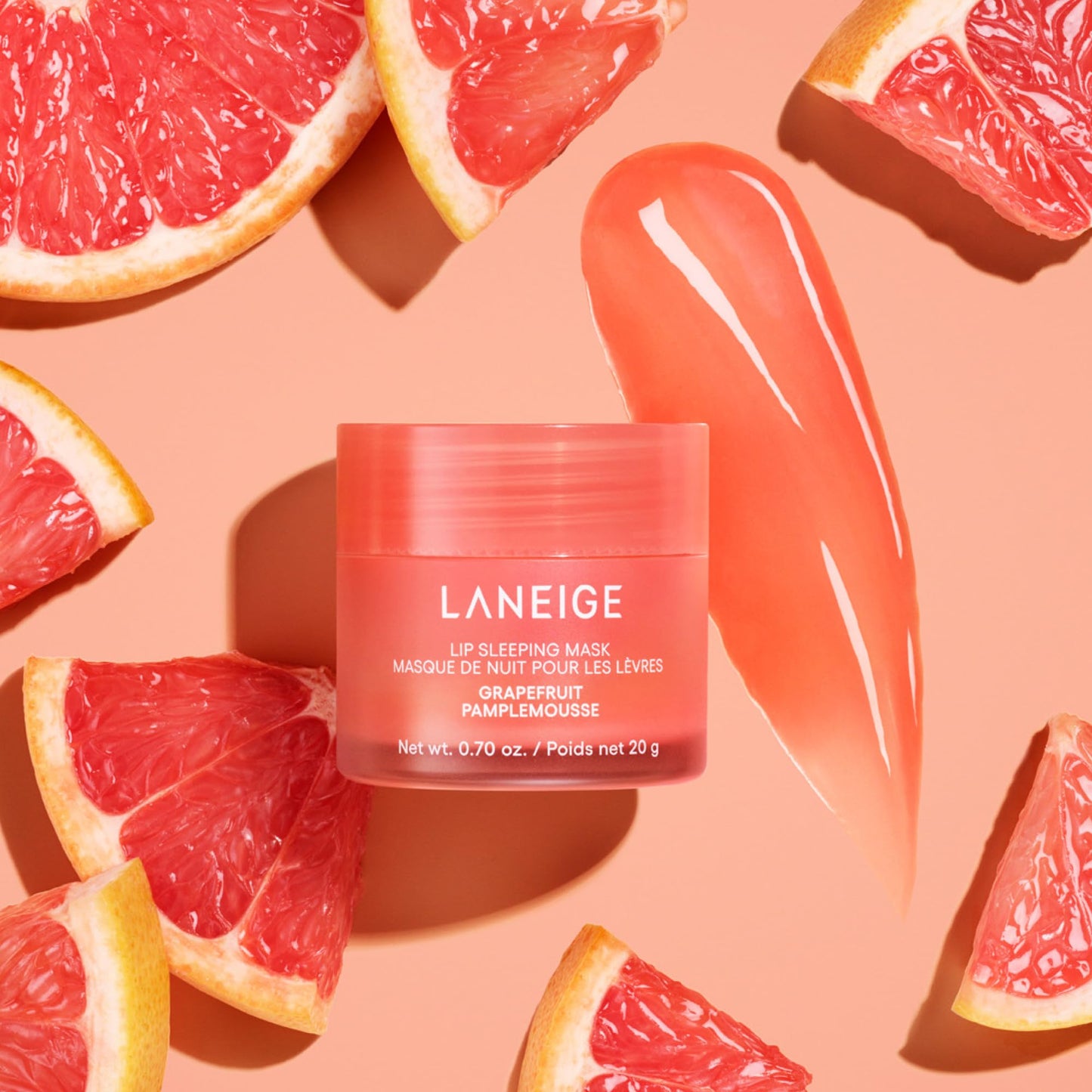 LANEIGE Lip Sleeping Mask: Grapefruit, Hydrate & Nourish Lips