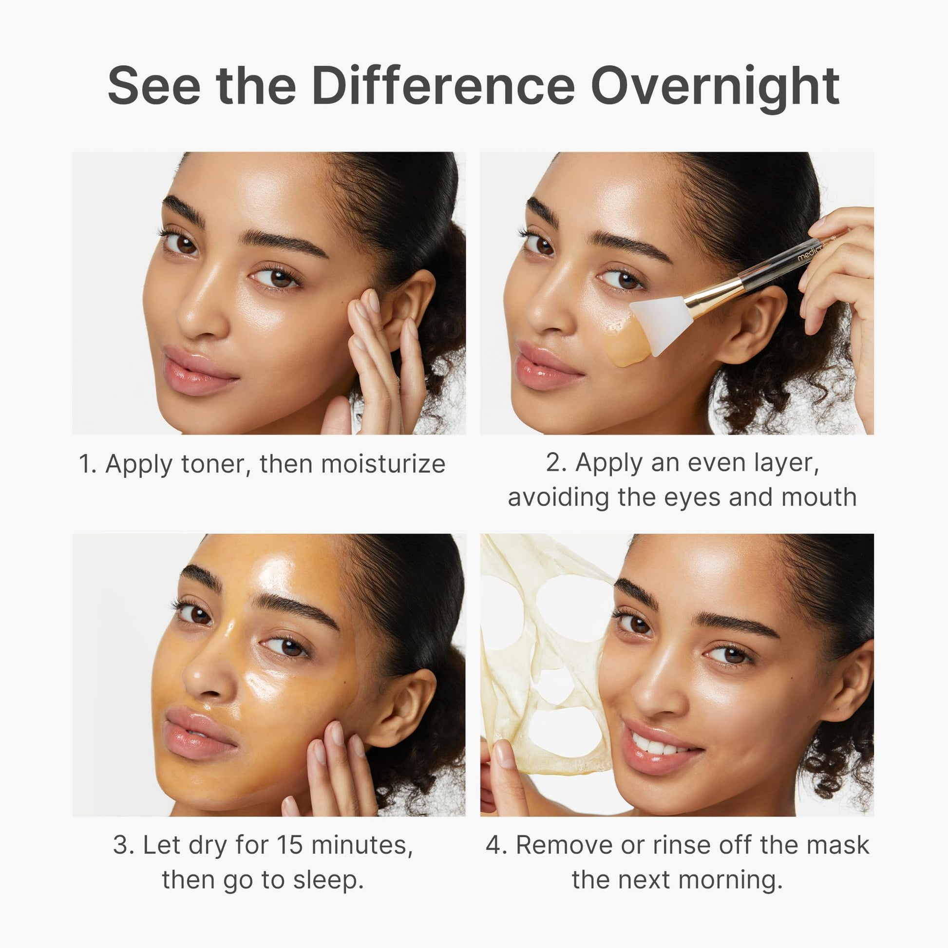 Medicube Korean Kojic Acid Overnight Mask - Glowing Skin Solution