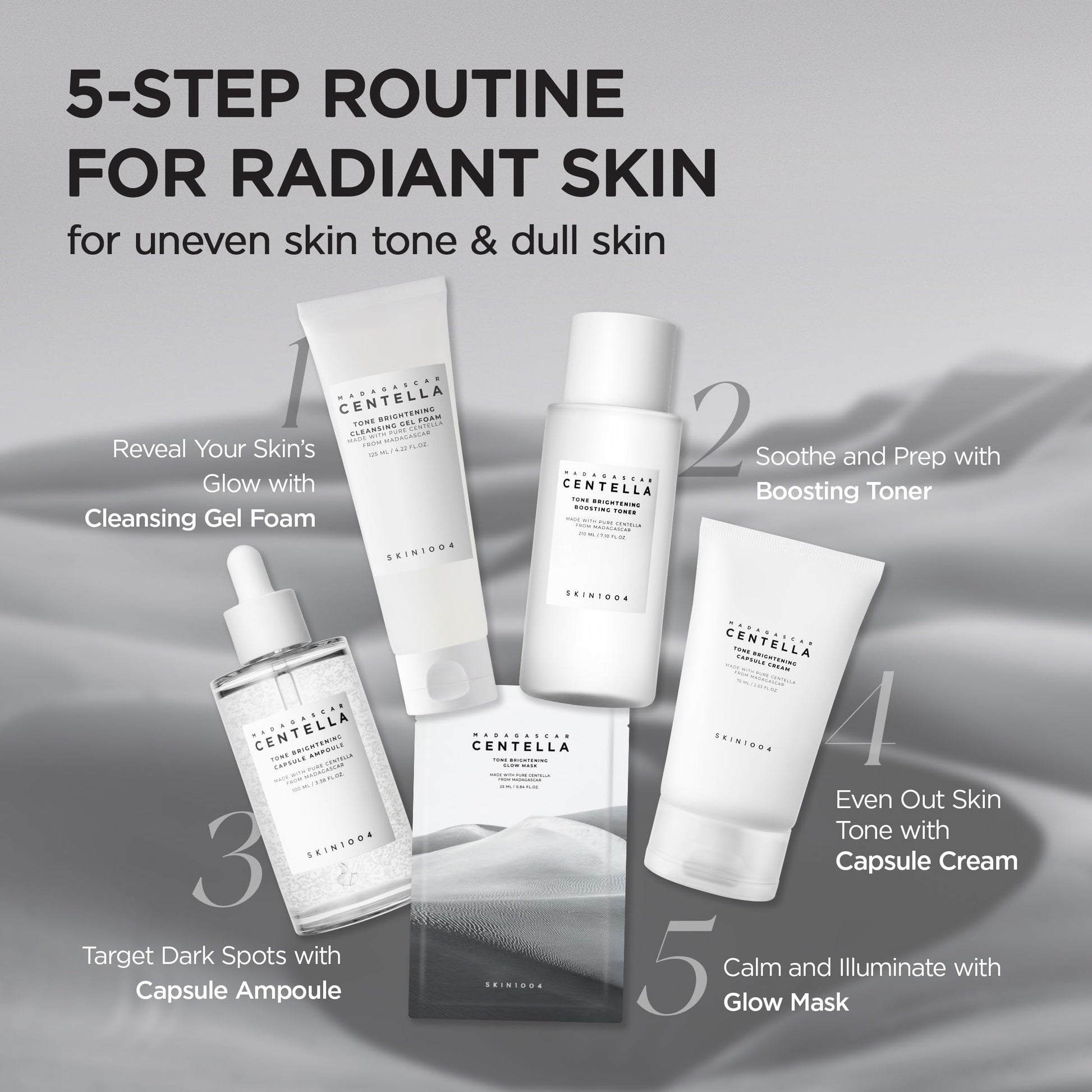 Korean Face Toner for Dark Spots - SKIN1004 Centella 210ml