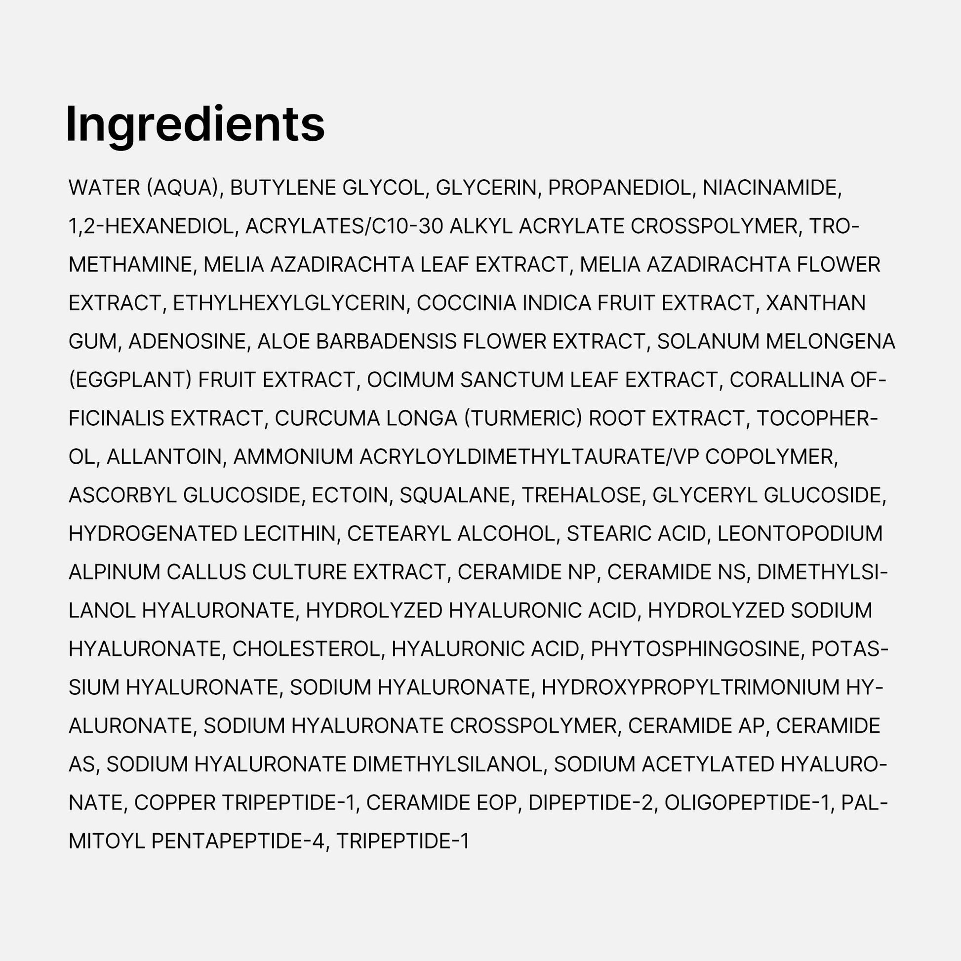 Hyaluronic Acid Jelly Cream - Deep Moisture for All Skin Types