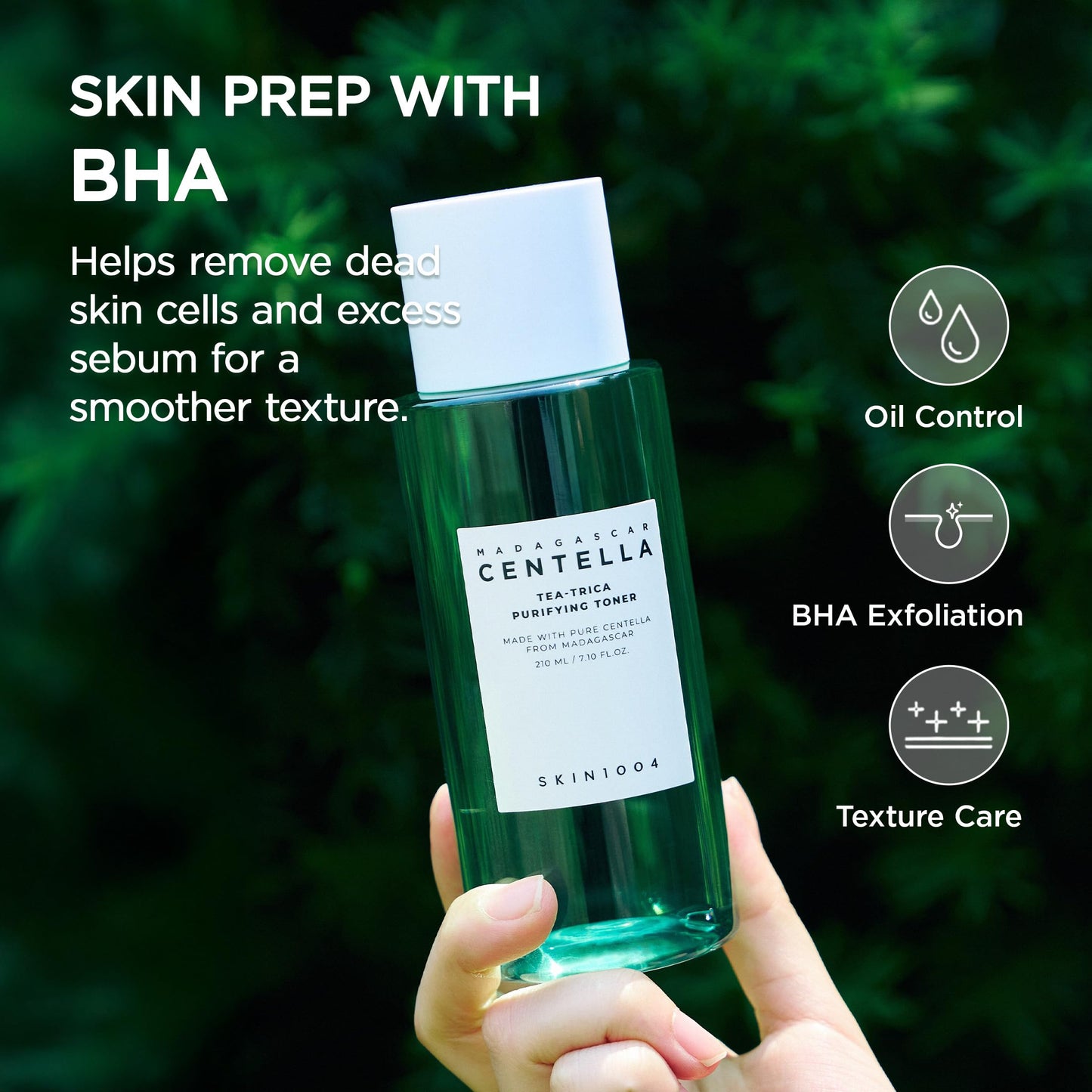 Tea Tree & BHA Toner for Oil Control & Hydration - 210ml
