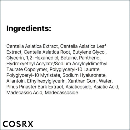 COSRX Cica Serum 30ml - Soothing Korean Skin Care