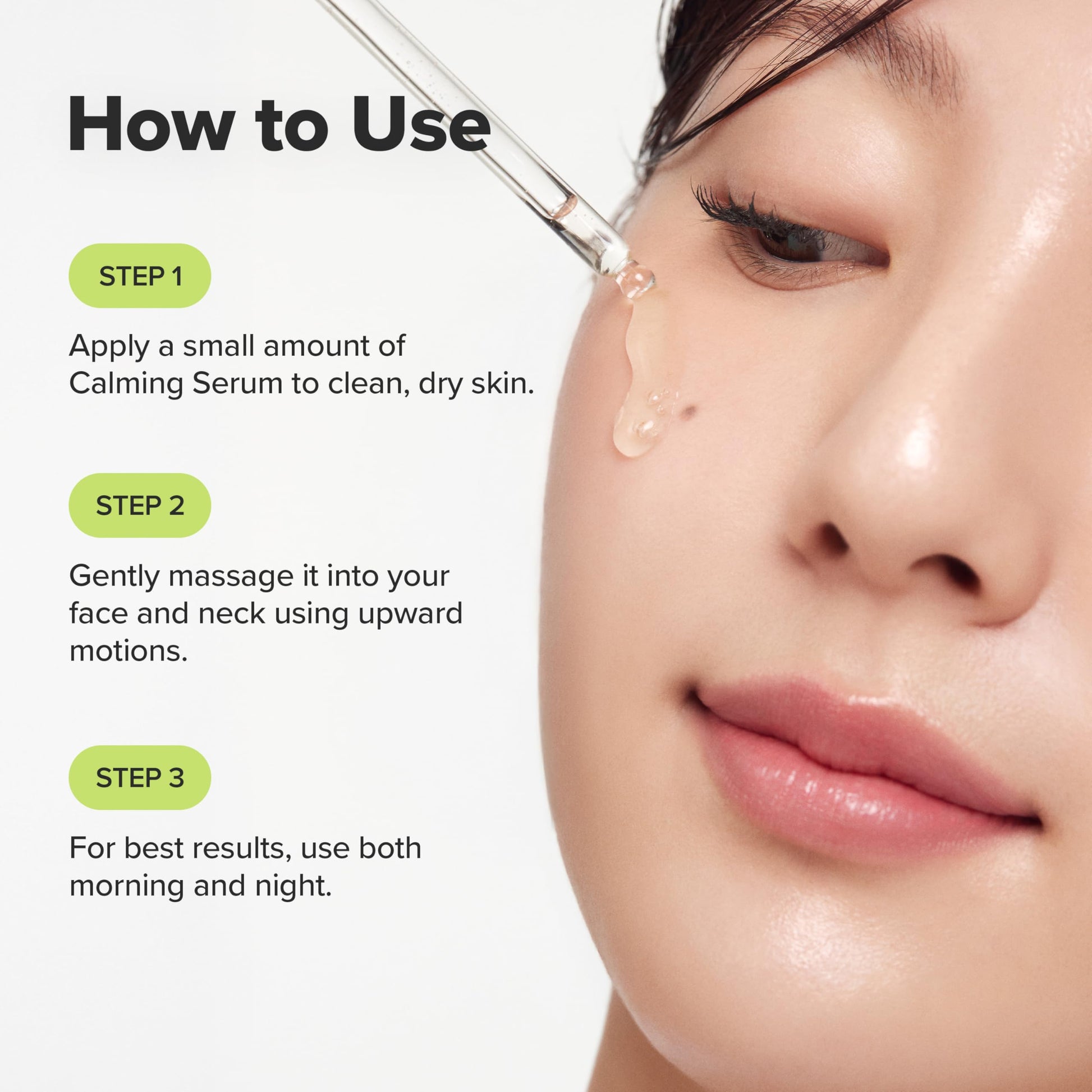 Green Tea Panthenol Calming Serum - Soothes & Moisturizes 30ml