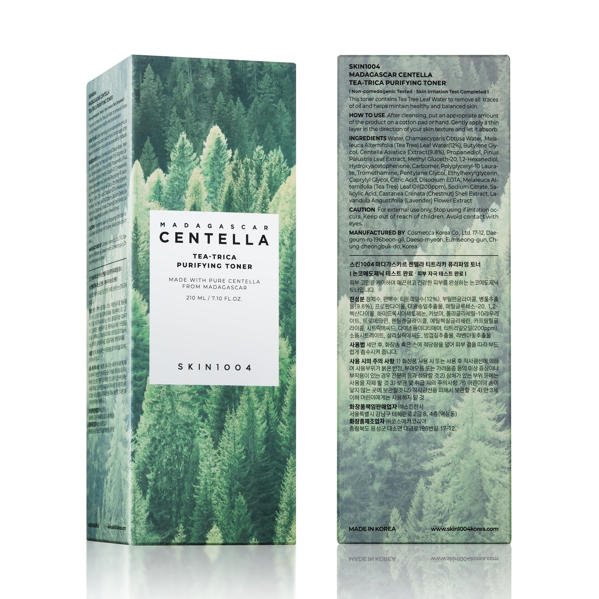 Tea Tree & BHA Toner for Oil Control & Hydration - 210ml