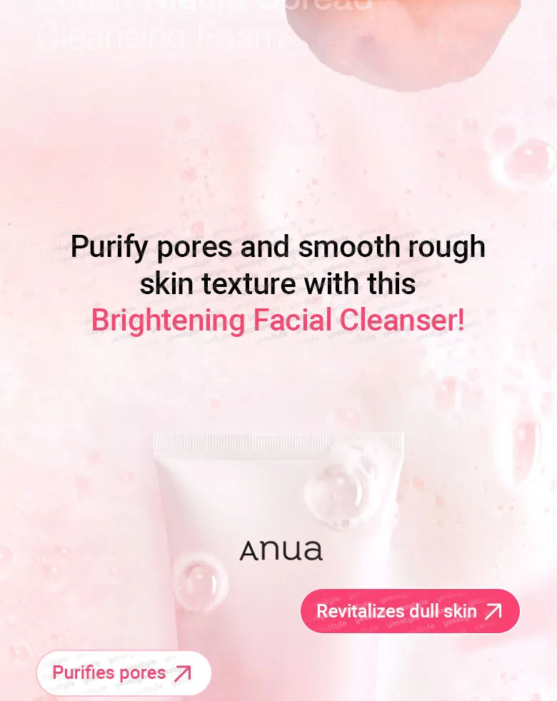 Anua Peach Niacin Spread Cleansing Foam 150ml