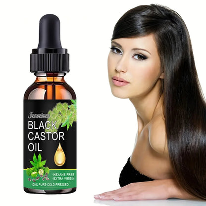 Black Castor Oil Cold Pressed Organic Hair Growth & Skin Nourishment 60ml