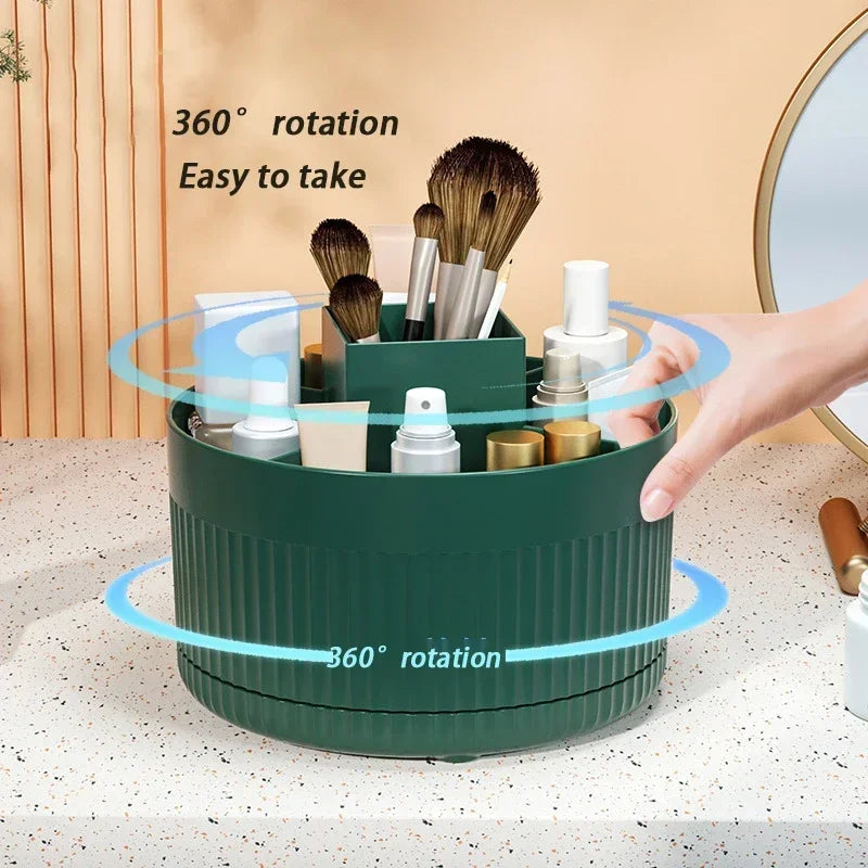 360° Rotating Cosmetic Storage - Makeup Organizer