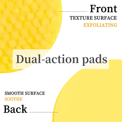 Turmeric Kojic Acid Cleansing Pads: Shrink Pores & Brighten