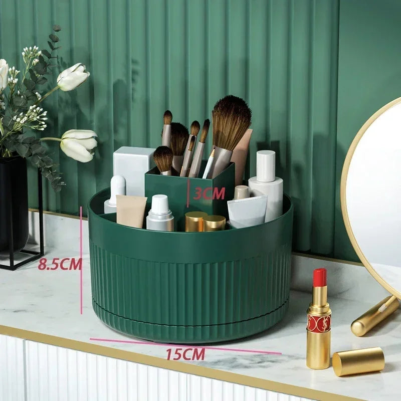 360° Rotating Cosmetic Storage - Makeup Organizer