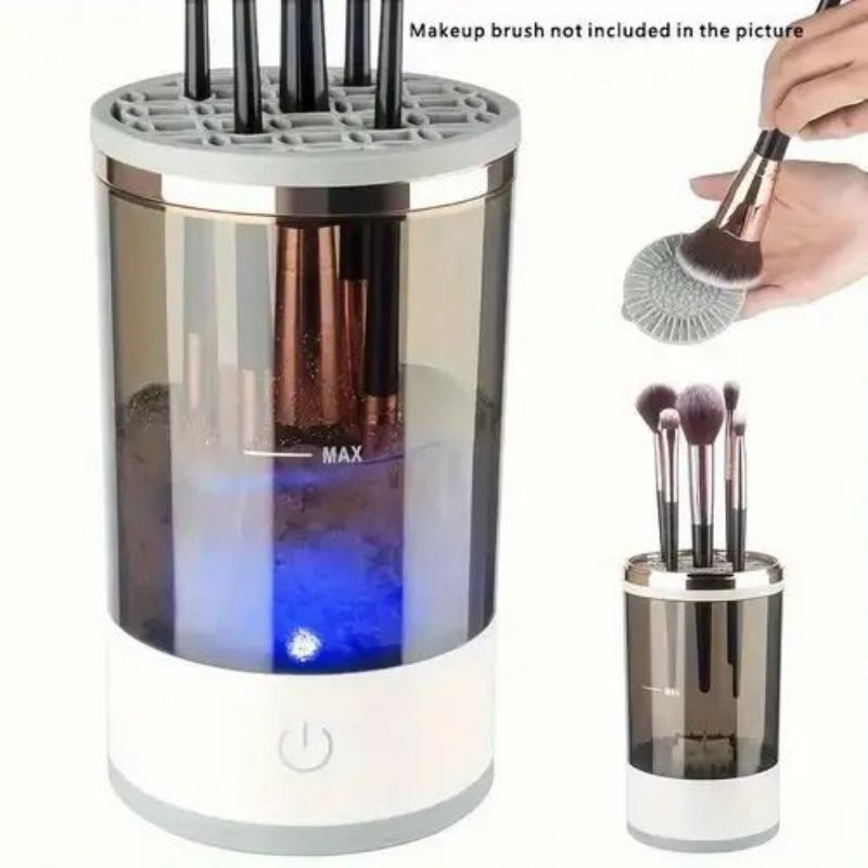 Electric Makeup Brush Cleaner - USB, Quick Dry, Portable