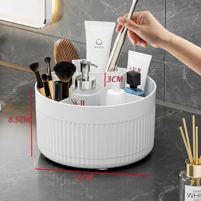360° Rotating Cosmetic Storage - Makeup Organizer