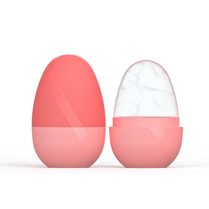 Ice Roller Facial Massager - Egg Shape Skin Care Tool