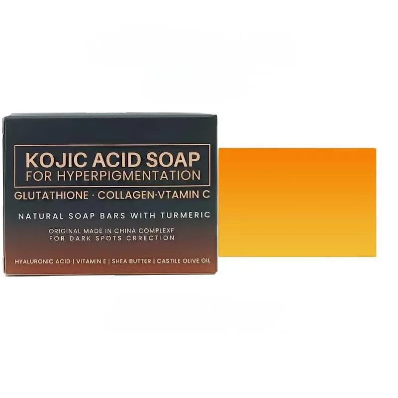 Kojic Acid Dark Spot Soap with Collagen and Retinol - Handmade Skin Brightening Care