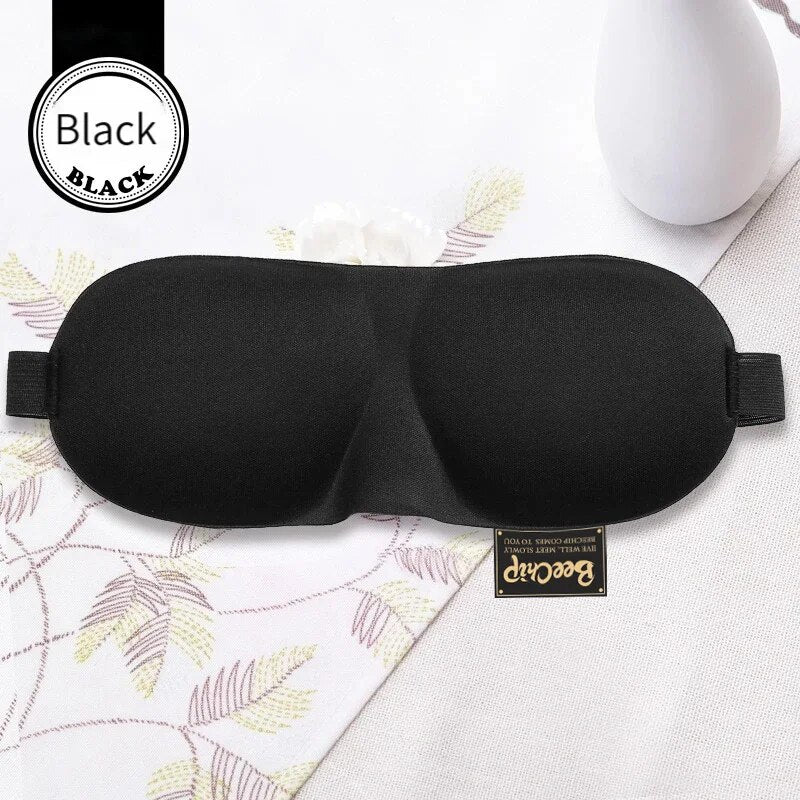 3D Sleeping Mask - Comfortable Light Blocking Eyepatch