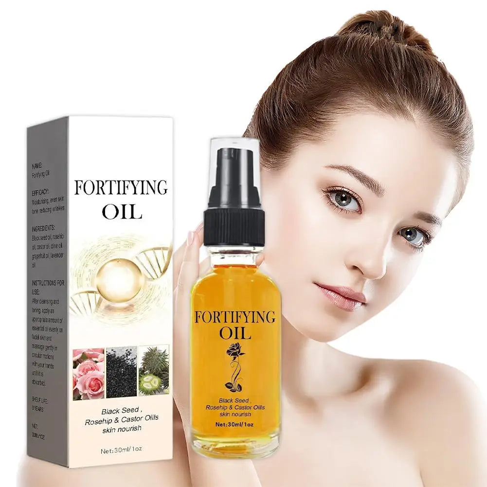 Rosehip & Castor Oil Face Serum - Natural Collagen Boost