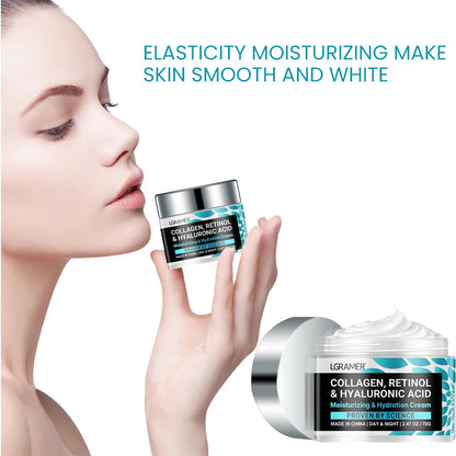 Collagen, Retinol and Hyaluronic Cream: Deep Moisture for Ageing Skin