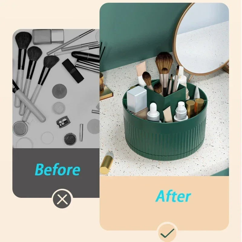 360° Rotating Cosmetic Storage - Makeup Organizer
