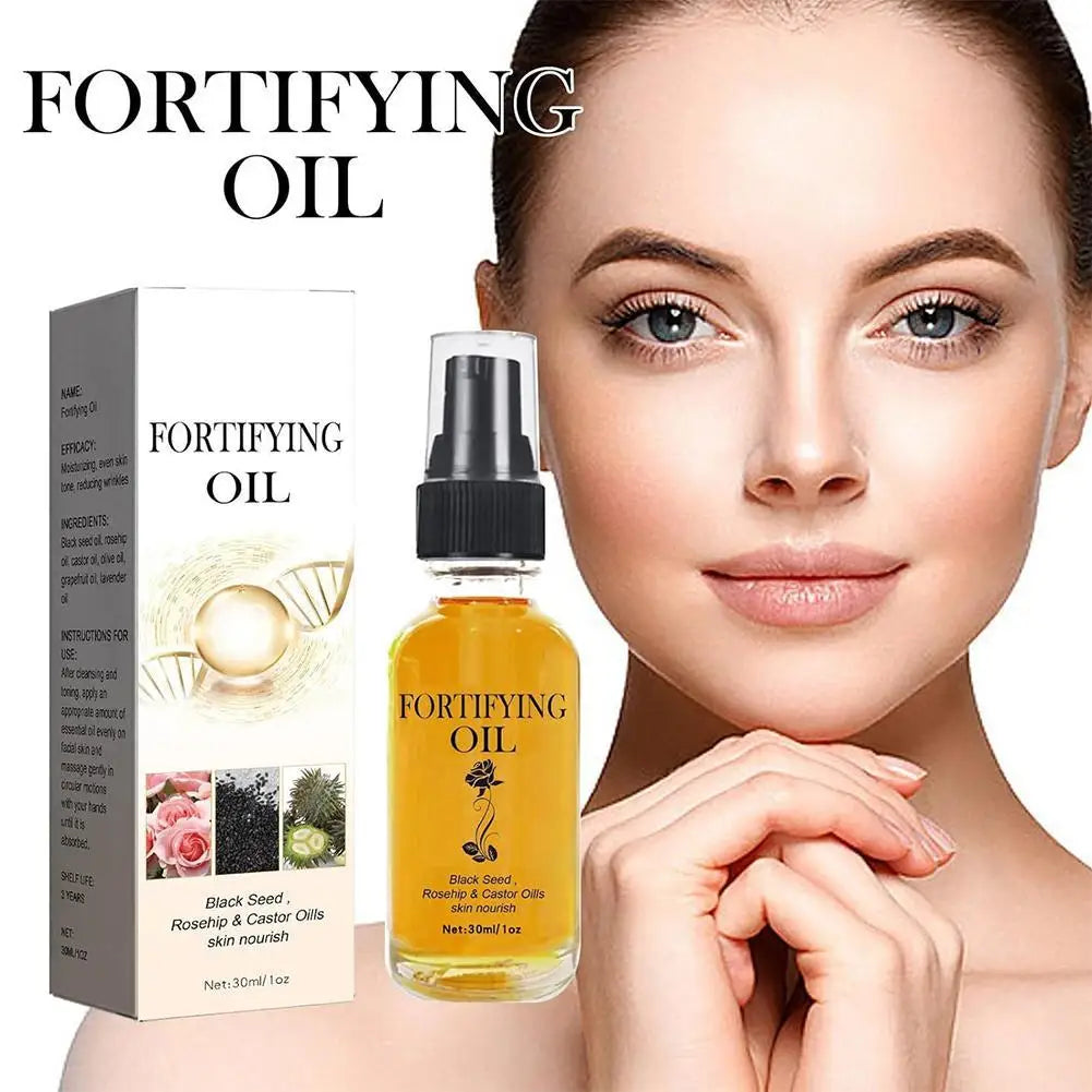 Rosehip & Castor Oil Face Serum - Natural Collagen Boost