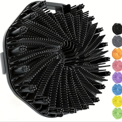 Soft Silicone Bath Brush - Manual Exfoliating Shower Scrubber