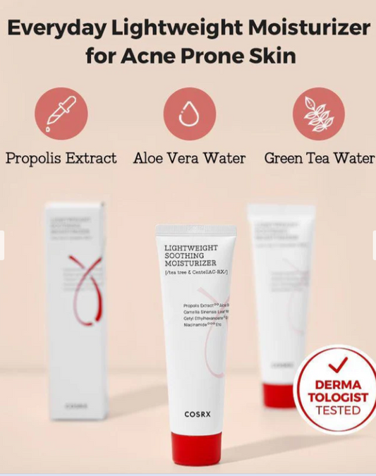COSRX AC Collection Lightweight Soothing Moisturizer 80ml