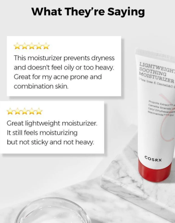 COSRX AC Collection Lightweight Soothing Moisturizer 80ml