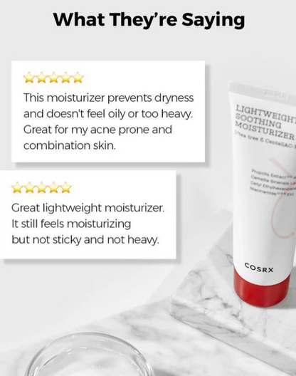 COSRX AC Collection Lightweight Soothing Moisturizer 80ml