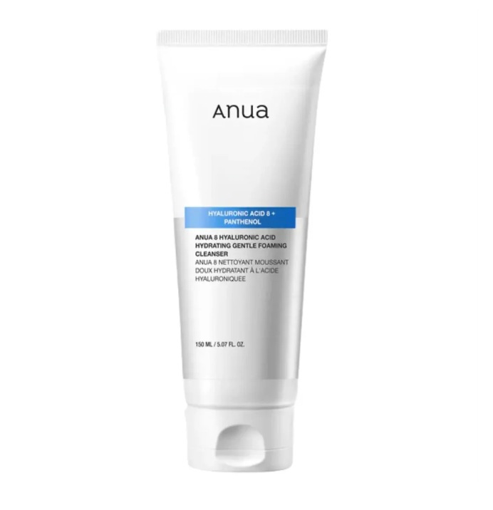 Anua 8 Hyaluronic Acid Hydrating Gentle Foaming Cleanser 150ml