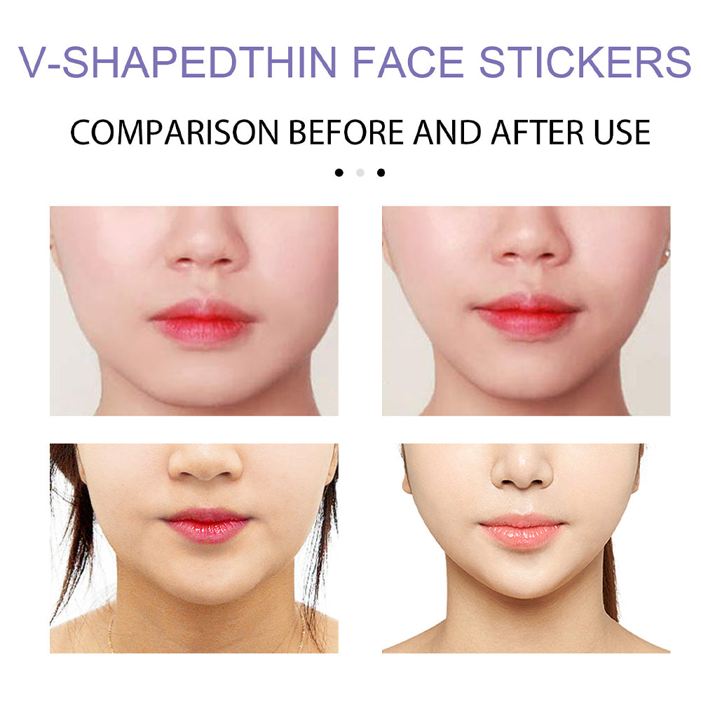 Instant Face Lift Stickers - 40Pcs, Invisible & Waterproof