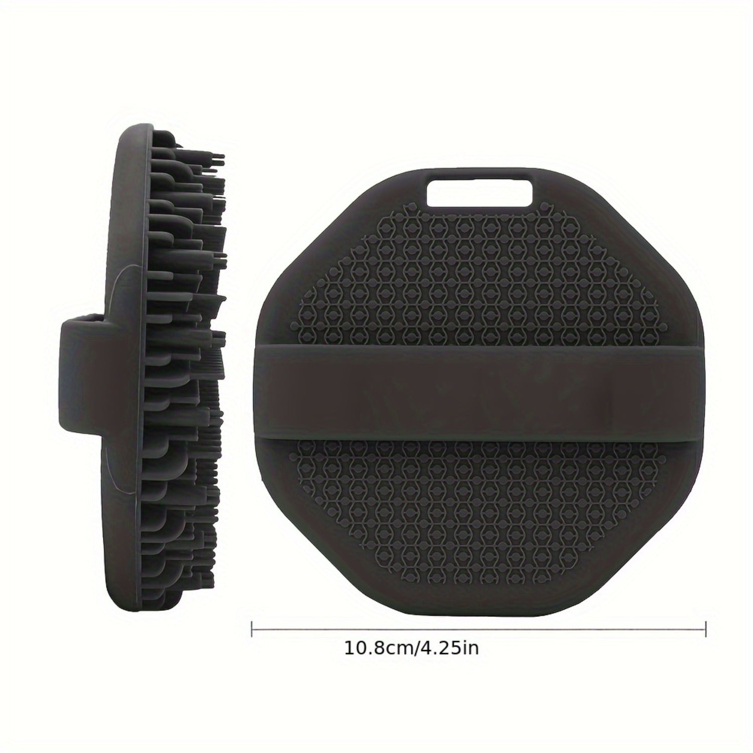 Soft Silicone Bath Brush - Manual Exfoliating Shower Scrubber