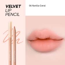 Clio Velvet Lip Pencil Set (With Sharpener)